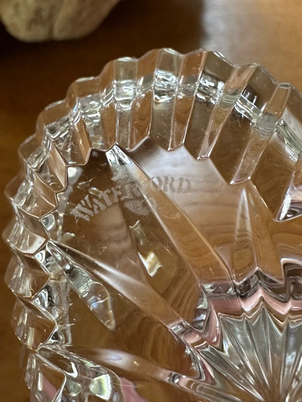Waterford Crystal Ring Holder in EUC